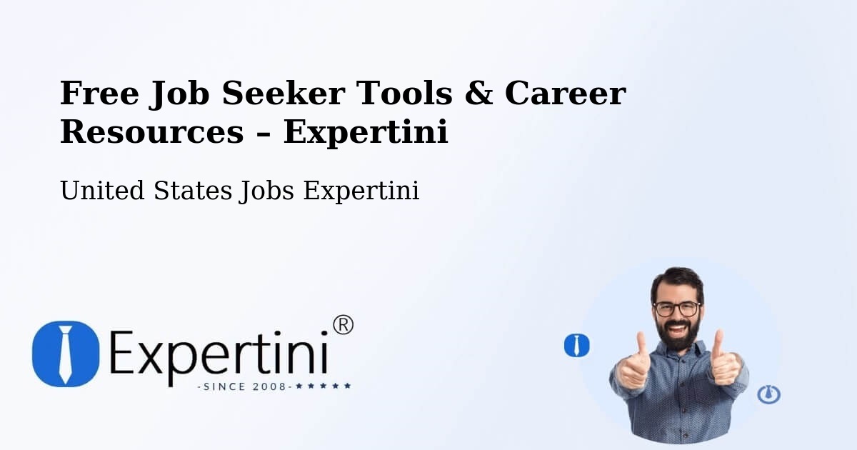 Free Job Seeker Tools & Career Resources – Springfield - Springfield, United States Jobs Expertini