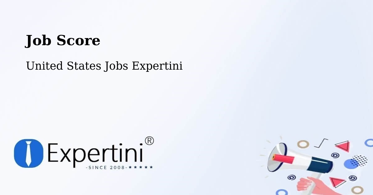 Job Score & Job Description Score Tool – Springfield - United States Jobs Expertini